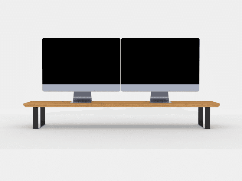 Large Desk Shelf for Dual Monitor