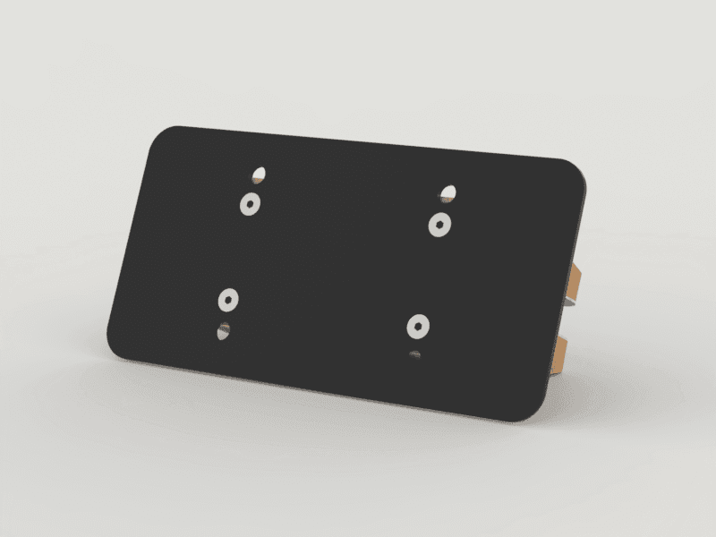 Wooden Vertical Laptop Stand