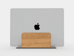 Wooden Vertical Laptop Stand