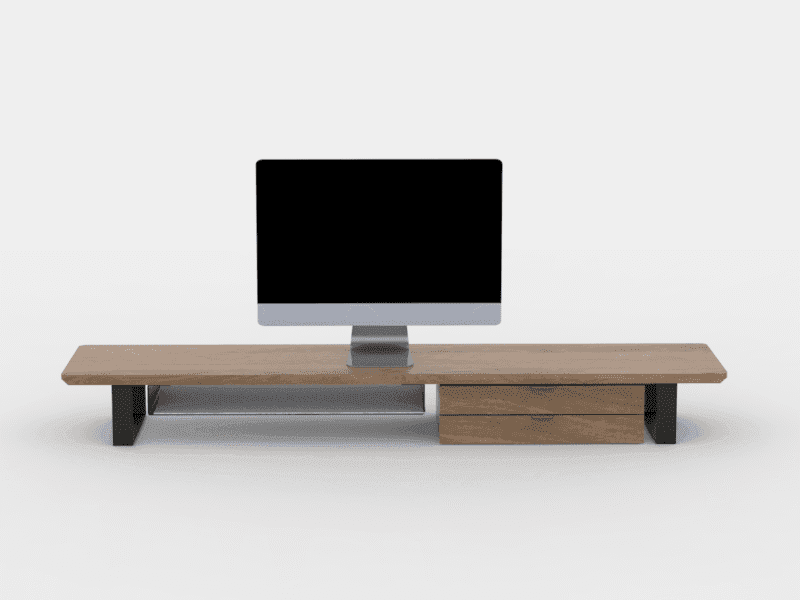 Wooden Desk Shelf