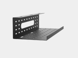 Under Desk Cable Organizer Tray (Open Shelf Style)