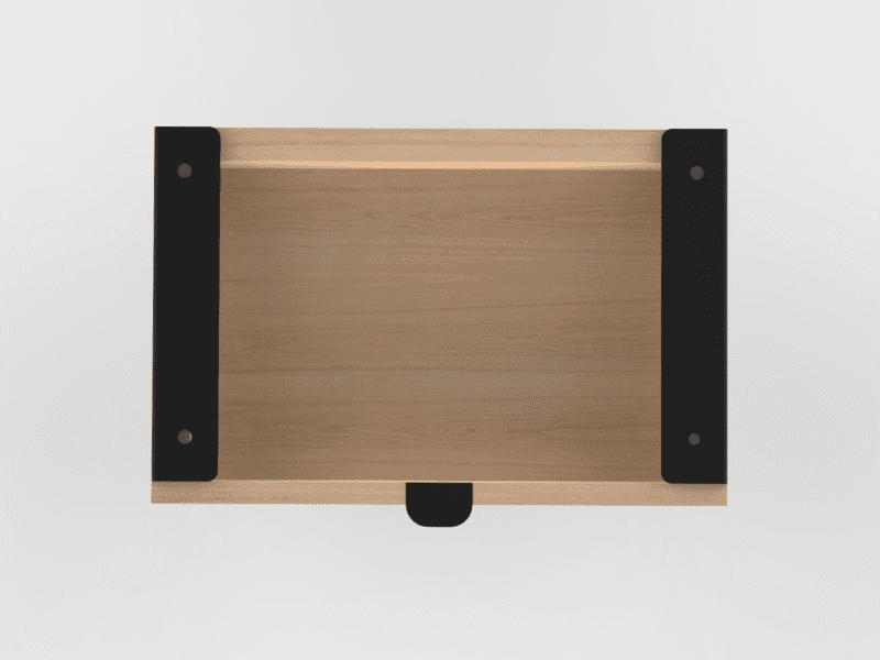 Under Desk Drawer Unit - Dual Drawers