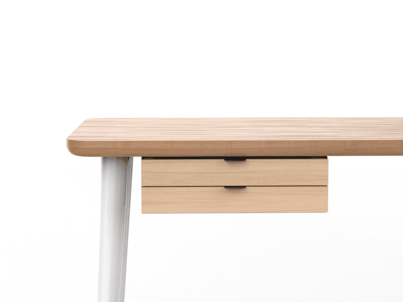 Under Desk Drawer Unit - Dual Drawers