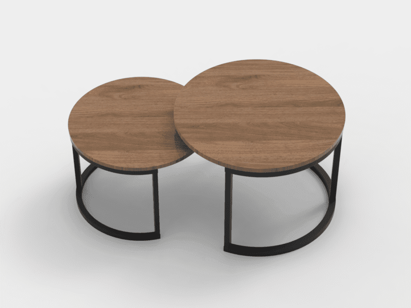 Nesting Round Coffee Table