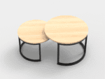 Nesting Round Coffee Table